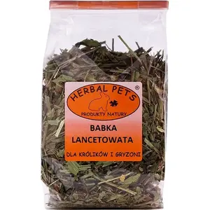 Herbal Pets dried Plantain (Babka lancetowata) 70 g – Herbal Pets 009384