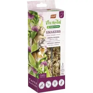vitapol Vitа Herbal Functional Smakers Kolby — колбаски со вкусом печени для грызунов