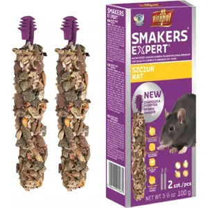vitapol Smakers Expert treat sticks for rats, pack of 5