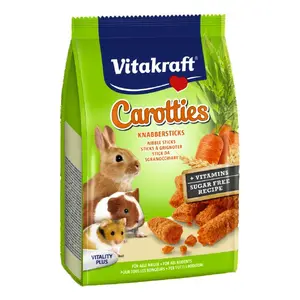 Лакомство для кроликов Vitakraft Carotties — морковный вкус, 50 г