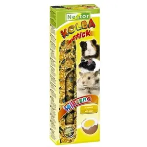 Nestor small animal chew toy — egg-shaped gnawing block (00439)