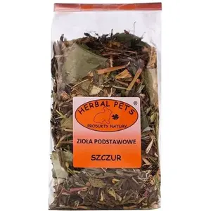 Herbal Pets herbal mix for rats 100 g — dietary herbs for pet rats, blend of dried botanicals