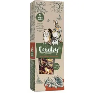 Witte Molen KOLBY GRYZOŃ COUNTRY жевательные палочки для грызунов 110 г (2 шт) Папайя и Гибискус