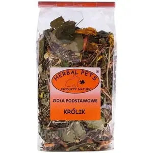 Herbal Pets rabbit herbs mix 125 g – basic herbal feed supplement