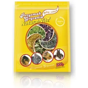 Gardums maziem mājdzīvniekiem Super Benek NATURAL VIT* 0,2 kg — super benek