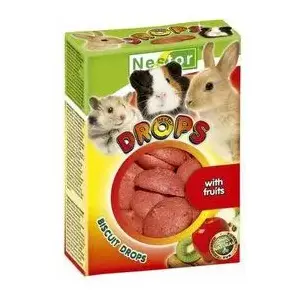 Nestor Dropsy Gryzoń Owoc — лакомство для грызунов, фруктовый вкус (02175)