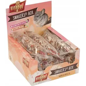 Лакомство для шиншилл vitapol Smakers Box кокос‑роза, 12 шт.