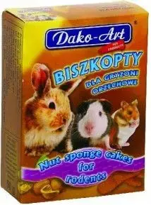 Biscuit cookies Dako-Art BISZKOPTY GRYZOŃ ORZECH – Dako-Art 11483 (packaged biscuit product)