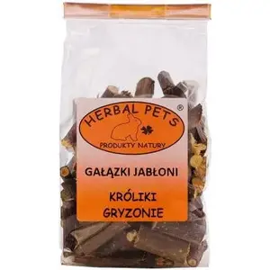 Sausas ābeļu zarniņas mājdzīvniekiem Herbal Pets GAŁĄZKI JABŁONI 100 g