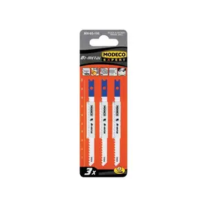 Jigsaw Blades MODECO MN-65-198 U-type 100 x 3 mm PVC Longitudinal Cutting