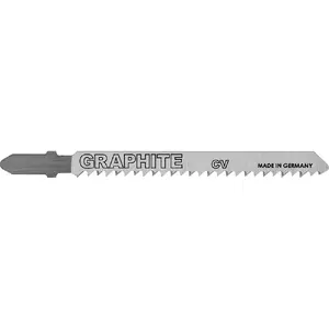 Jigsaw Blades GRAPHITE 57H761 T-shank 6 TPI, pack of 2