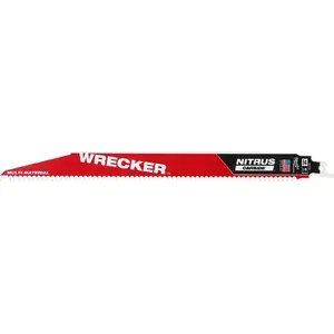 Диск пильный MILWAUKEE 230 мм TCT WRECKER NITRUS 6T, диаметр 230 мм, твердосплавные зубья 6 шт.