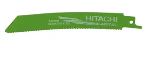 Sīpju zāģa/šķērszāģa/reciprocējošā zāģa asmens Hitachi 752043 — rezerves griešanas asmens