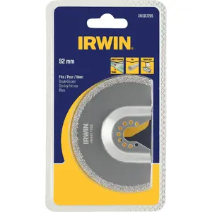 Полукруглое карбидное полотно для многофункциональной шлифмашины Irwin 92 мм (IW1017205)