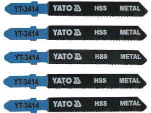 Jigsaw/scroll saw/reciprocating saw blades YATO YT-3414, 5 pieces