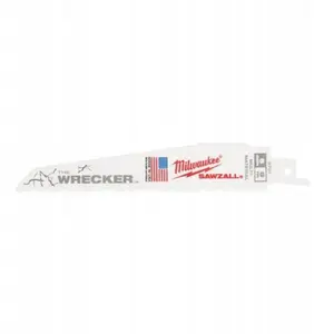 Пилка для сабельной пилы MILWAUKEE Wrecker 150 мм, 7/11 TPI, 5 шт.