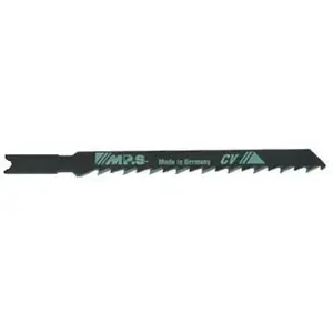 Jigsaw blades MEGA U‑shank CRV 100×75 mm for wood, 5 pcs (model 83404)