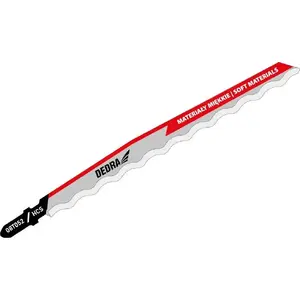 Zāģa asmeņi Dedra 150/125 mm HCS T-veida stiprinājums gumijai, 2 gab.