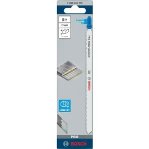 Полотна Bosch хвостовик T T718BF 180 мм для металла и сэндвич-материалов, 5 шт.