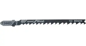 Полотна для лобзика Bosch T 244 D Speed для дерева, для резки древесины