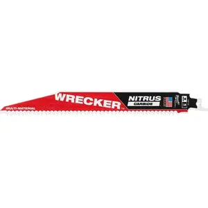 Circular saw blade MILWAUKEE 300 mm TCT WRECKER NITRUS 6T for wood and construction materials