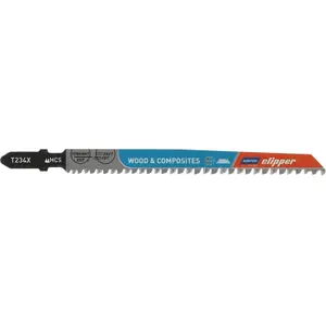 Diamond saw blade set Norton Clipper T234X (3 pcs) for thick and thin wood