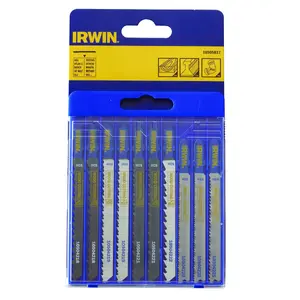 Irwin T‑shank Jigsaw Blade Set 10 pcs in Case (MPN 10505817)