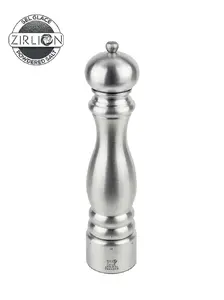 Sāls dzirnaviņas PEUGEOT Paris Chef no nerūsējošā tērauda, augstums 180 mm, korpuss no tērauda