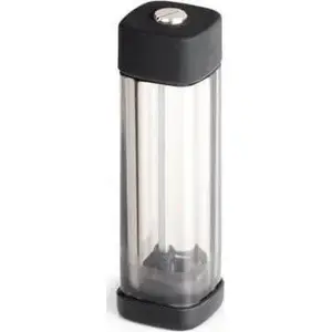 Spice Grinder gsi outdoors SALT / PEPPER GRINDER clear – manual tabletop mill, compact transparent body