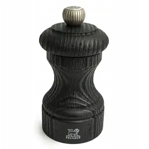 Солонка- мельница PEUGEOT Bistro Nature Black 10 см
