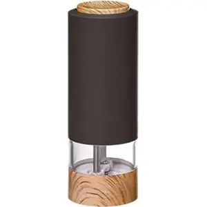 Elektriska garšvielu dzirnaviņa Secret de Gourmet Noir Kitchen, 22,3 cm — sālim un pipariem