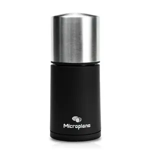 Food mill Microplane 48960 — stainless steel, bowl Ø 5.4 cm, height 114 mm, black