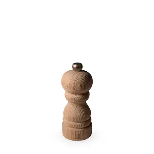 Pepper grinder Peugeot Paris Nature — wood housing, 120 mm height, France
