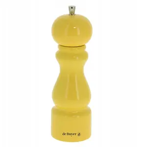 Piparu dzirnaviņas de buyer RUMBA 20 cm, dzeltenas lakotas