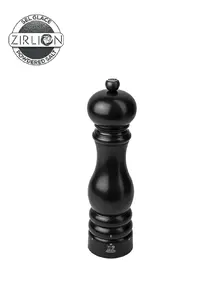 Sāls dzirnaviņas PEUGEOT Paris u'Select melnas — koka korpuss, augstums 220 mm