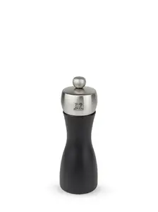Sāls dzirnaviņas PEUGEOT PG-17149 — manuālas, kļavas koks + nerūsējošais tērauds, melnas, 15 cm