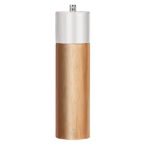 Food mill MPM SMP-7/1 for pepper, wood and white, 53 mm width, 216 mm height