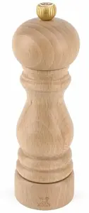 Salt mill PEUGEOT Paris 15 cm — manual salt grinder, wooden body