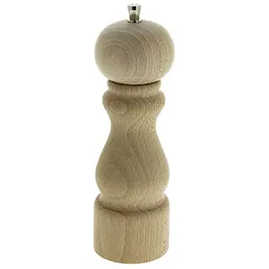 Sāls dzirnaviņas de Buyer B BOIS RUMBA 20 cm — koka manuālas dzirnaviņas