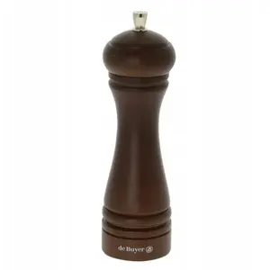 Sāls dzirnaviņas de buyer JAVA 18 cm, tumši brūnas, koka