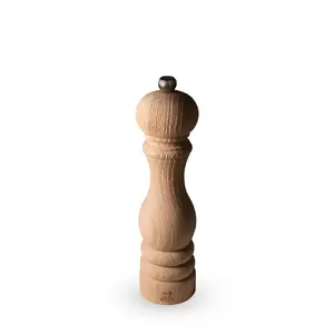 Pepper grinder Peugeot Paris Nature — wood housing, height 220 mm, made in France