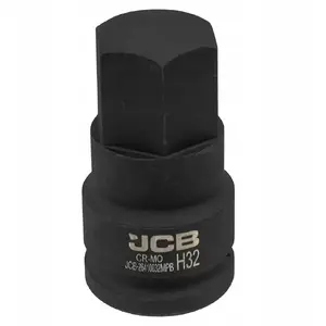 Impact Socket Bit 32 mm 3/4" (6-point) — JCB