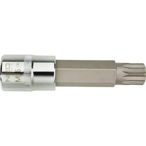 Насадка spline 1/2" привод M6 x 100 мм длинная, NEO Tools 08-741