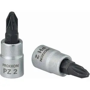 Socket with Phillips PH3 Screwdriver Bit, Proxxon PR23732 — 1/4" drive, 33 mm length