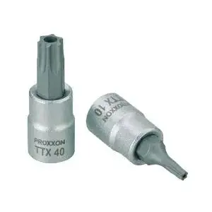 Socket bit Torx with hole 1/4" T30 Proxxon PR23762