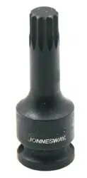 Trieciena spline uzgaļa 1/2" Jonnesway M10