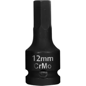 Socket driver bit Proline 1/2" hex H19 x 60 mm impact (model 18408)