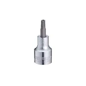 Socket bit Torx T8 x 32 mm 1/4" drive with hole, STANLEY 732538