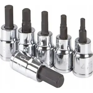 Socket bit (impact) Forsage 17 mm hex, 1/2" drive, length 100 mm
