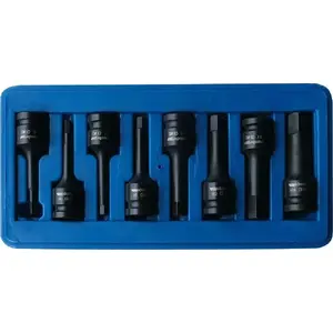 Hex Impact Socket Set Adler 8-piece (model 3510.11) — hexagonal impact sockets for heavy-duty fastening
